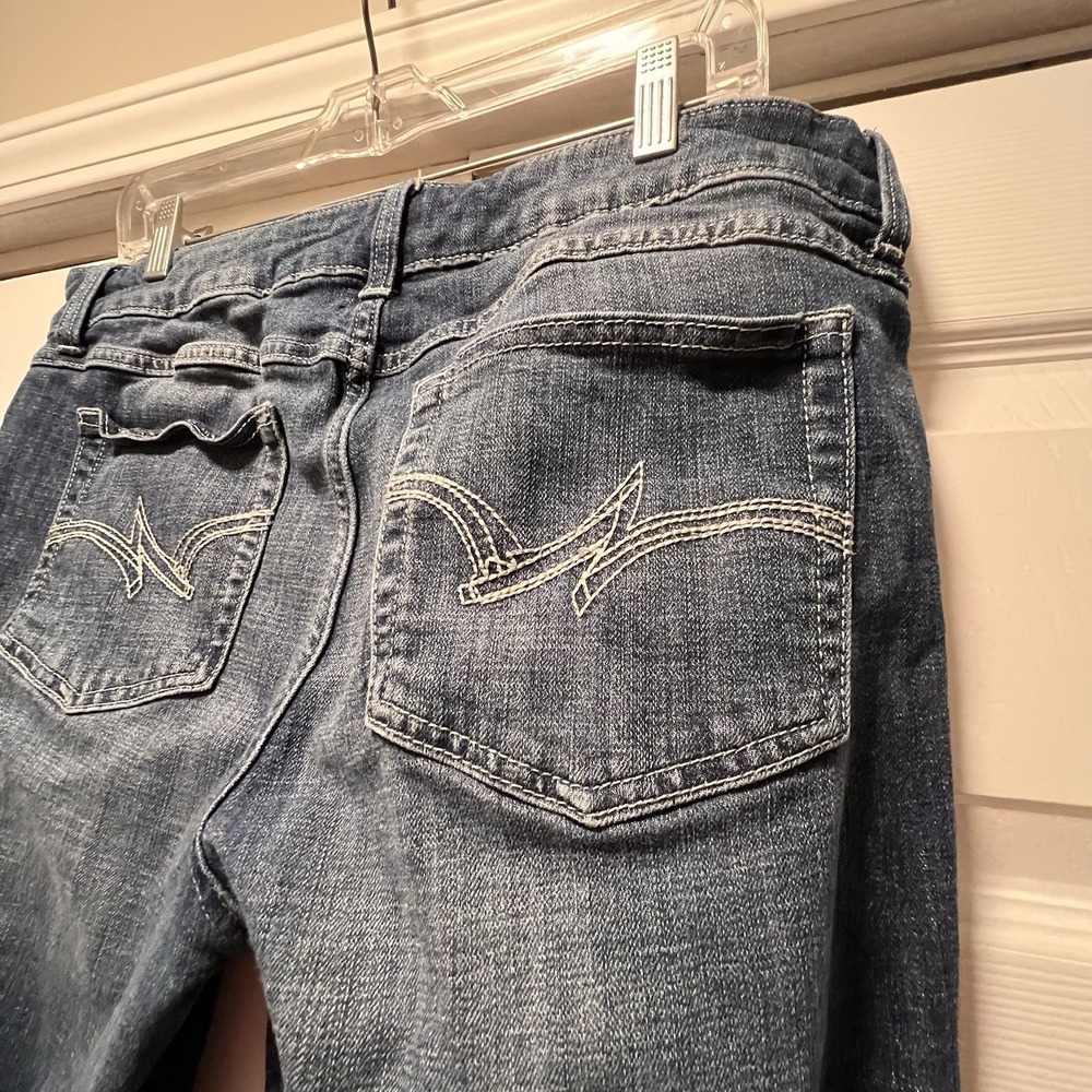 Wrangler Women's Mid-Rise Bootcut Jeans Style 09MWZDO Size 15 x 32 - Picture 4 of 11
